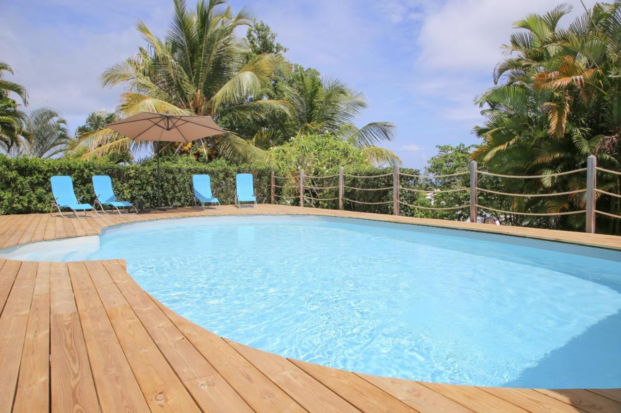 L Orchidee Bleue, Bas De Villa, Vue Mer, Piscine Privee Sainte-Anne  Exterior foto